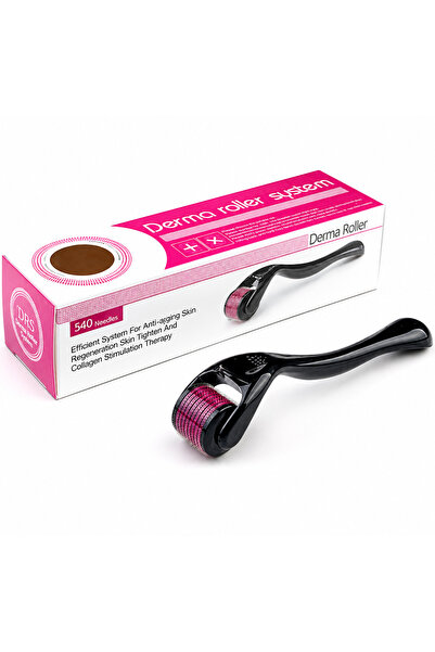 blackcomb DERMA ROLLER TİTANYUM İĞNELİ CİLT BAKIM ALETİ 540 İĞNE 0.5 MM.