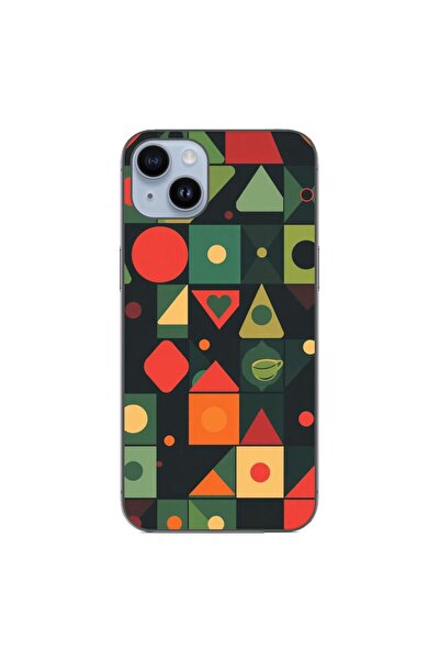 OEM Case compatible with Apple iPhone 15 Plus Silicone Gel Tpu Pattern Retro ...