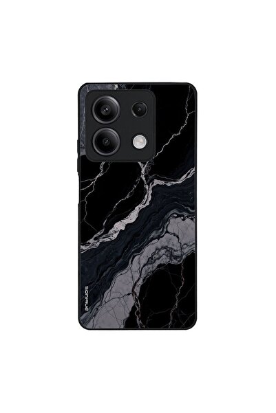 Sonique Θήκη Marble Series για Xiaomi Redmi Note 13 5G Μαύρο 02