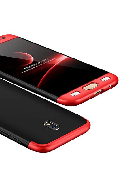 GKK 360 Full Body Protection Samsung Galaxy J5 (2017) Μαύρο/Κόκκινο