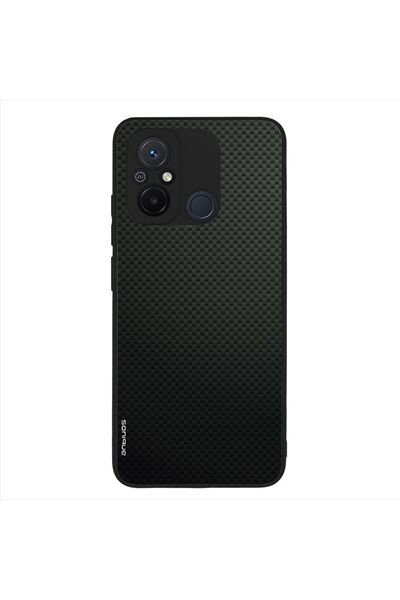Sonique Θήκη Carbon Series για Xiaomi Redmi 12C Μαύρο 01