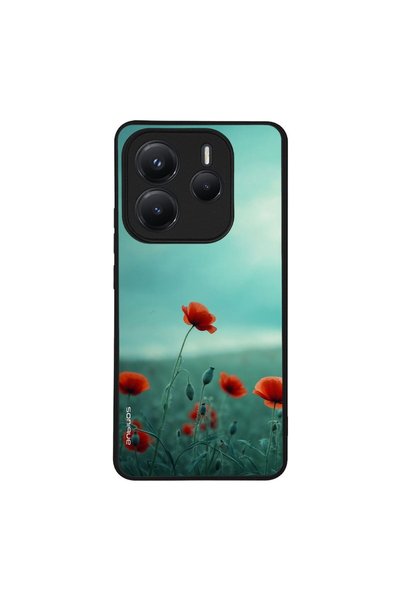 Sonique Θήκη Sunset in Eden Series για Xiaomi Redmi Note 14 5G Scarlet Poppy