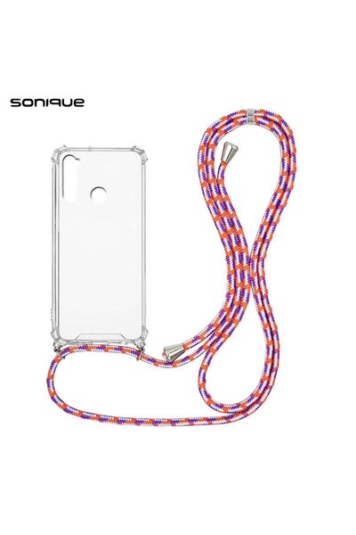 Sonique Θήκη Σιλικόνης με Κορδόνι Armor Clear Xiaomi Redmi Note 8 / Redmi Not...
