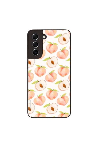 Sonique Θήκη Fruit Series για Samsung Galaxy S21 FE Ροδάκινο