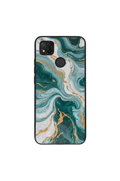 Sonique Θήκη Marble Series για Xiaomi Redmi 9C / Redmi 10A Πράσινο 01