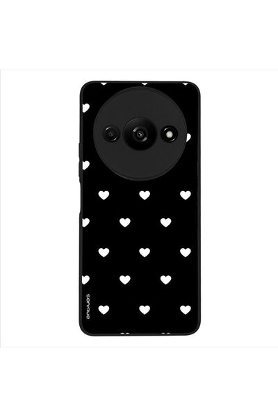 Sonique Θήκη Heart Series για Xiaomi Redmi A3 / Redmi A3x Μαύρο 02