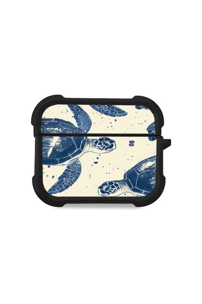Sonique Θήκη Σιλικόνης Ocean Series για AirPods Pro 3 Χελώνες