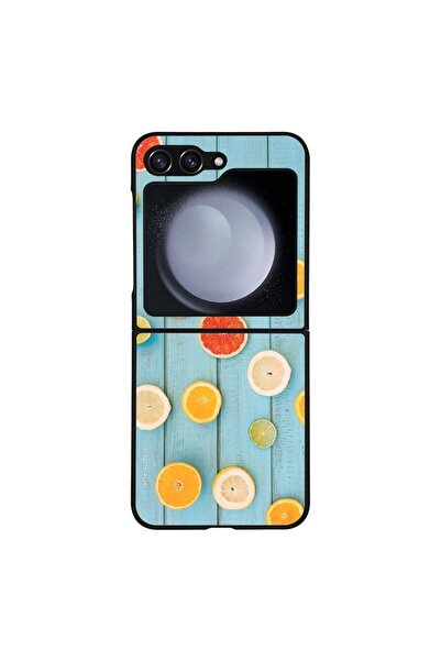 Sonique Θήκη Fruit Series για Samsung Galaxy Z Flip 5 Γκρέιπφρουτ