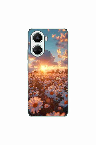 OEM Husa compatibila cu Huawei Nova 10 SE Silicon Gel Tpu Model Rasarit cu Flori