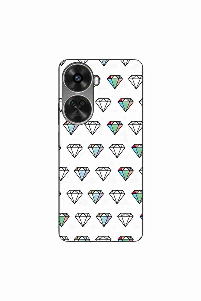 OEM Husa compatibila cu Huawei Nova 12 SE Silicon Gel Tpu Model Diamonds Patt...