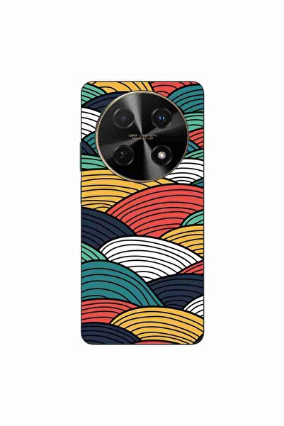 OEM Husa compatibila cu Huawei Nova 12i Silicon Gel Tpu Model Abstract Stripe...