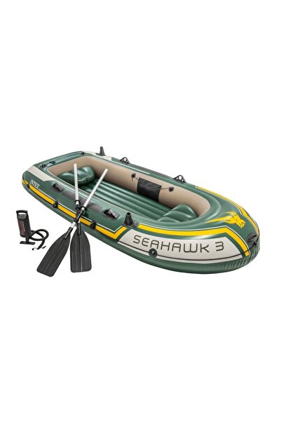 Intex Barcă gonflabilă Seahawk 3, pompă + vâsle incluse, 2,95m x 1,37m