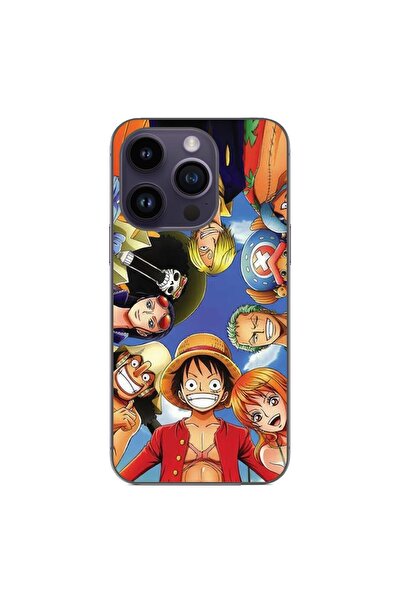 OEM Husa compatibila cu Apple iPhone 15 Pro Silicon Gel Tpu Model One Piece Crew