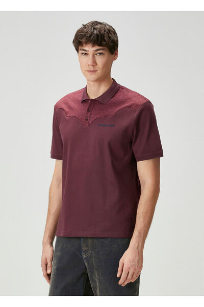 LES BENJAMINS Bordo Polo T-shirt