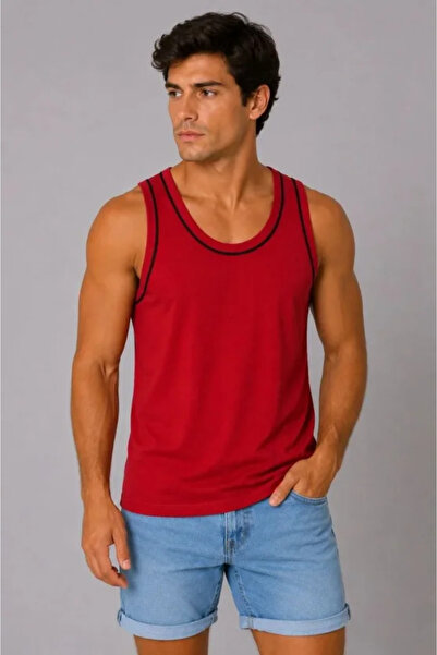 DRESSIFY WOMEN’S FASHION Men's Athlete Crew Neck Sleeveless Summer Tank Top -...