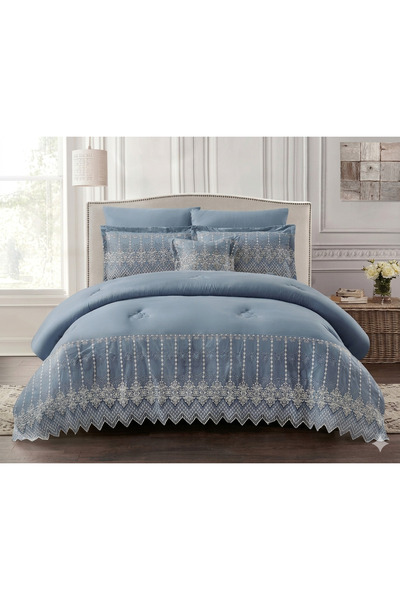 ALMIAAD Double Bed Sheet Summer Cool - Microfiber - 6 Pieces - Summer Quilt 6...