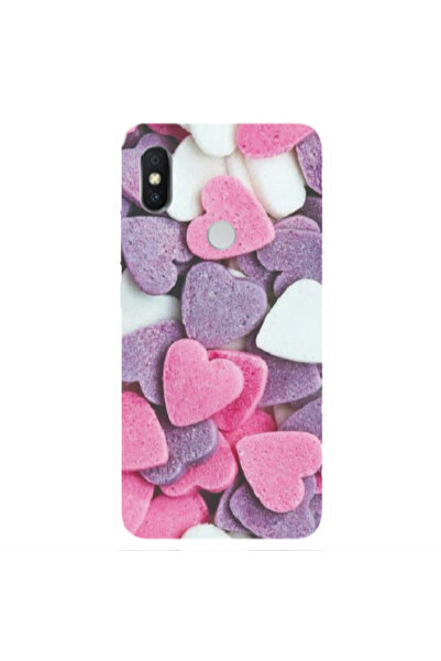 Other Xiaomi Redmi S2 Sponge Hearts Transparent Silicone TPU Θήκη