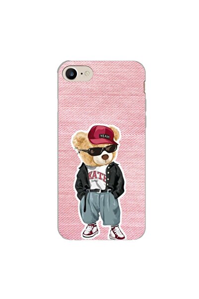 OEM Калъф, съвместим с Apple iPhone 7, iPhone 8, iPhone SE 2020, Силиконов ге...