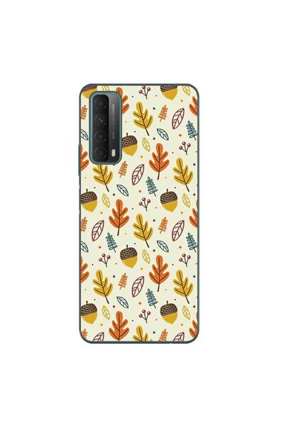 OEM Husa compatibila cu Huawei P Smart 2021 Silicon Gel Tpu Model Autumn Pattern
