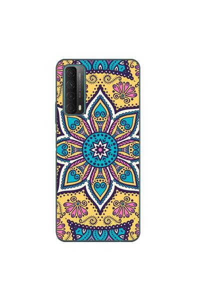 OEM Husa compatibila cu Huawei P Smart 2021 Silicon Gel Tpu Model Mandala Twi...