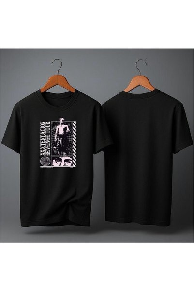 EFEVRA Xx Tentacion Printed Oversize T-Shirt