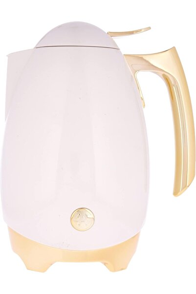 Generic Thermos (Insulated Pitcher) for Coffee and Tea by Al Saif, 1 Liter, W...