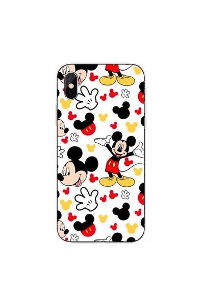OEM Husa compatibila cu Apple iPhone XS Max Silicon Gel Tpu Model Mickey Cool...