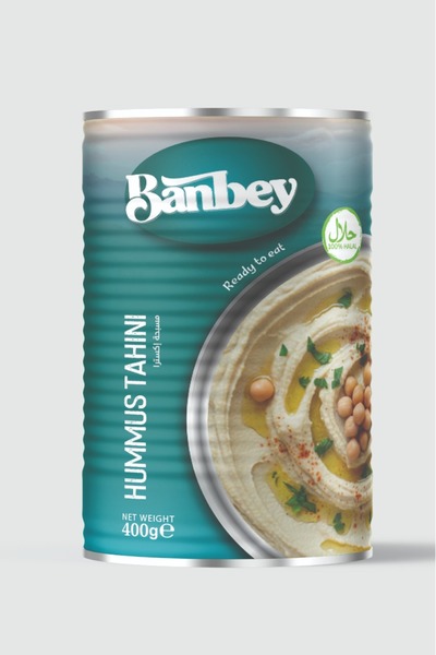 BANBEY Geleneksel Tahinli Humus 400 g - Hazır Tüketime Uygun - Hazır meze ve ...