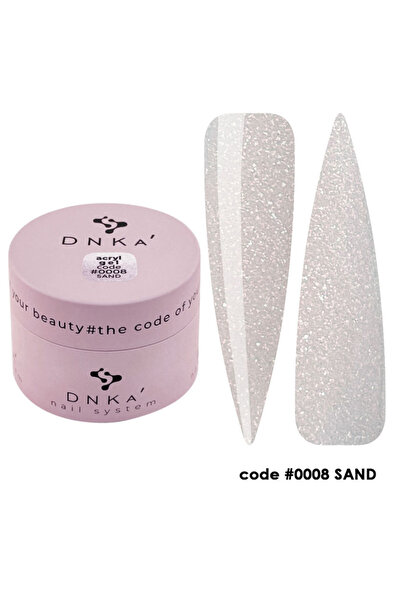 OEM Gel acrilic pentru unghii, Gel acrilic # 0008 Nisip DNKa, 30ml