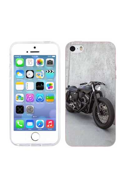 OEM Θήκη συμβατή με Apple iPhone 5S, iPhone 5, από σιλικόνη gel TPU με σχέδιο...