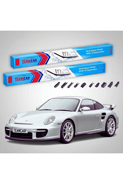 TEAMCAR Lamele ștergătoare Porsche 911 GT2 997 2007-2012 |   Set frontal plat...