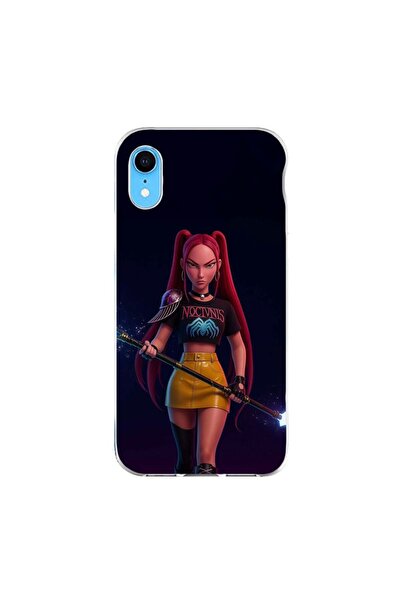 OEM Husa compatibila cu Apple iPhone XR Silicon Gel Tpu Model KPop Demon Hunt...