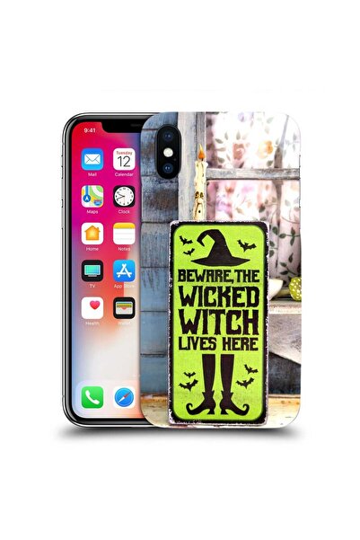 OEM Калъф, съвместим с Apple iPhone XS, iPhone X, Силиконов TPU модел, Хелоуи...