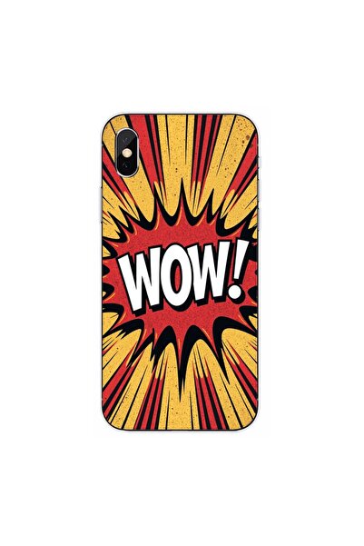 OEM Husa compatibila cu Apple iPhone XS Max Silicon Gel Tpu Model Comic Book ...