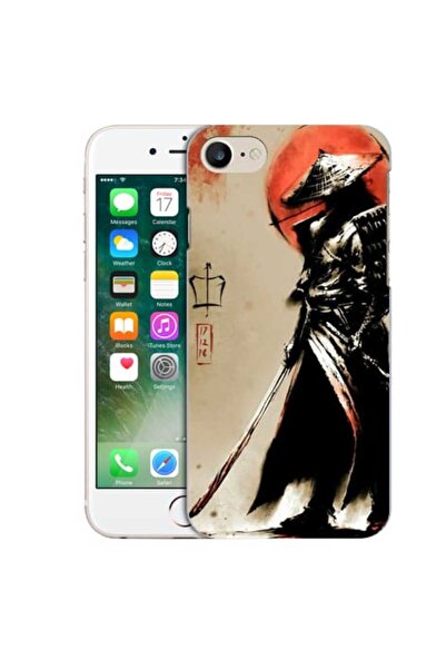 OEM Husa compatibila cu Apple iPhone 7 Silicon Gel Tpu Model Samurai Draw