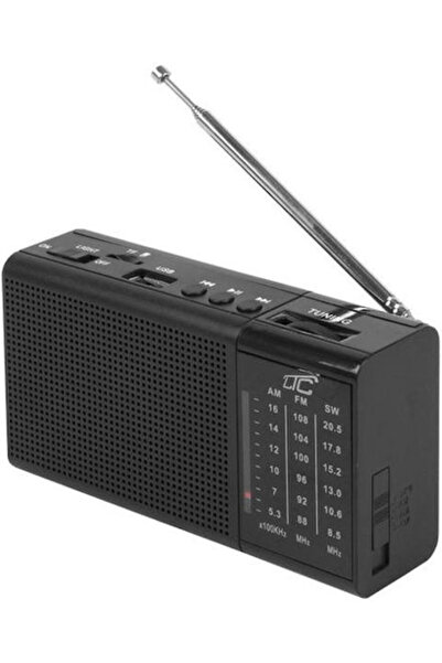 LTC Audio LXLTC2030 Φορητό Ραδιόφωνο Επαναφορτιζόμενο με USB Μαύρο