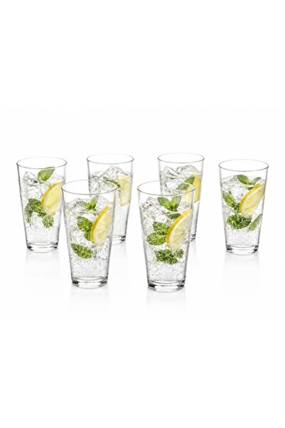 Delisoga Set 6 Pahare Delisoga, Sticla Premium, Ideale pentru Apa, Suc, Limon...