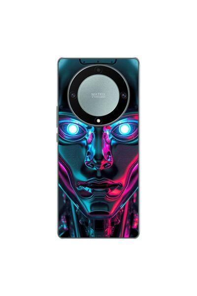OEM Husa compatibila cu Honor Magic 5 Lite Silicon Gel Tpu Model Chrome Humanoid