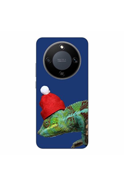 OEM Husa compatibila cu Honor Magic8 Lite Silicon Gel Tpu Model Craciun Cameleon