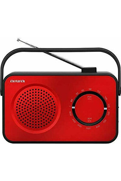 Aiwa R-190RD Φορητό Ραδιόφωνο Ηλεκτρικό / Μπαταρίας Κόκκινο