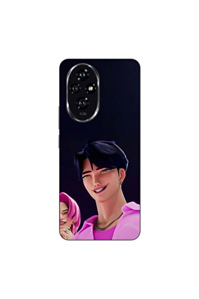 OEM Husa compatibila cu Honor 200 Silicon Gel Tpu Model KPop Demon Hunters Sa...