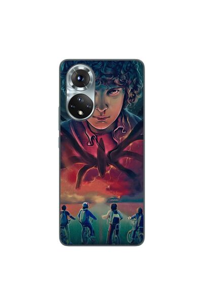 OEM Husa compatibila cu Honor 50 Silicon Gel Tpu Model Stranger Things Cartoon