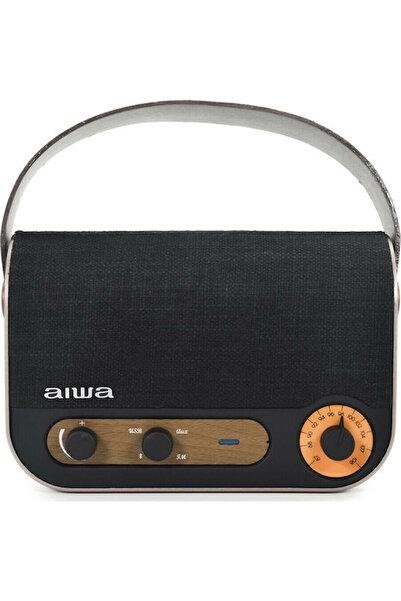 Aiwa RBTU-600 Φορητό Ραδιόφωνο Επαναφορτιζόμενο με Bluetooth και USB Μαύρο