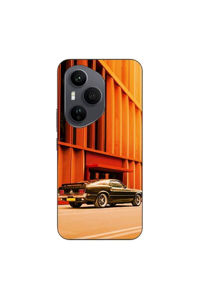 OEM Husa compatibila cu Honor 400 Pro Silicon Gel Tpu Model Mustang Sunset