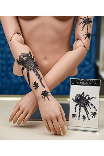 10 gün kalıcı Örümcek Tattoo Dövme