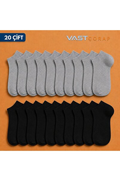 vast çorap 20 perechi de șosete tip papuci, pachet economic, 10 perechi negre...