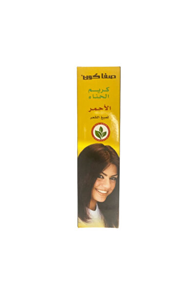 SAFA Henna Cream for Hair Dyeing Red from Saffa 50Gr