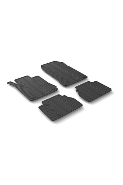 Gledring Set covorase auto din cauciuc Mercedes Clasa E (W210) 1995-2003, Neg...
