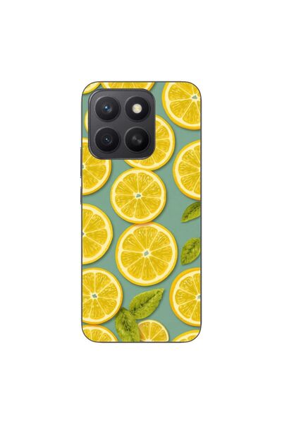 OEM Husa compatibila cu Honor X8c Silicon Gel Tpu Model Summer Lemon Slices