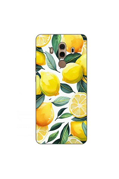 OEM Калъф, съвместим с Huawei Mate 10 Pro, силиконов гел TPU, модел с десен н...